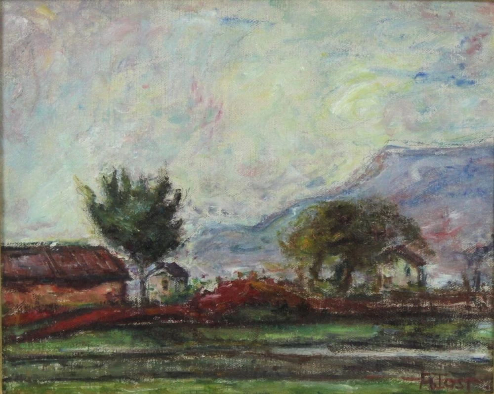 Paesaggio sul lago
